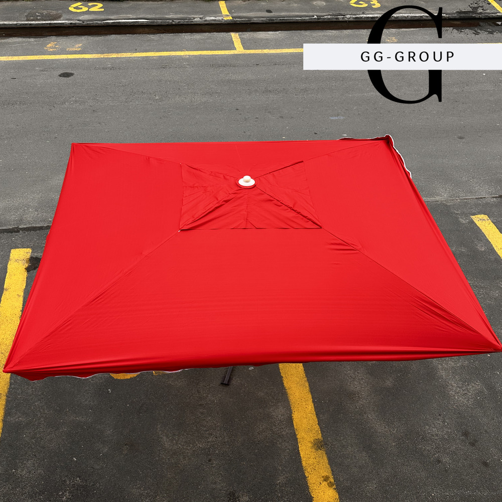 Зонт Monsen 2.5×2.5 м (вн. 2.15 м), UV-защита, ветровой клапан, регулировка высоты, Турция №1